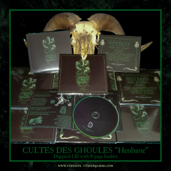 CULTES DES GHOULES "Henbane", Digipack CD
